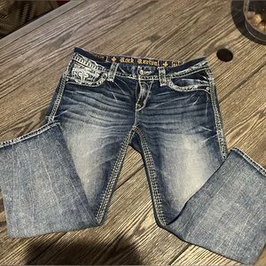 Rock Revival  capri jeans